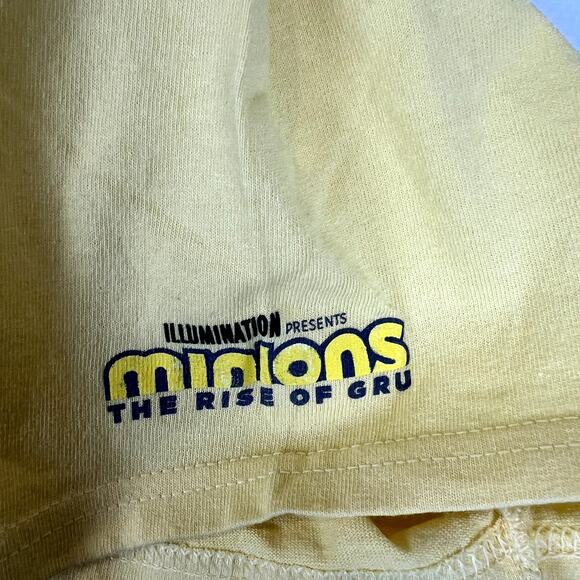 Vintage Port and Company L Yellow Minion y2K Streetwear Grunge‎ T shirt - Picture 5 of 8